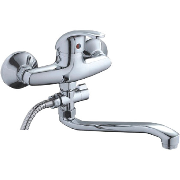 Смеситель для ванны и душа Ledeme с душевым гарнитуром (L2129-B)