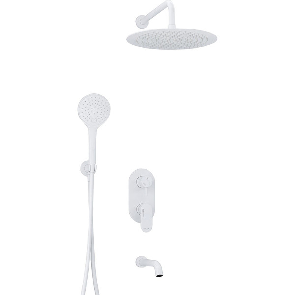 Душевая система WasserKRAFT белый (A85161)