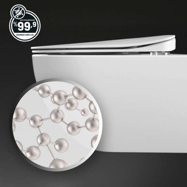 Унитаз подвесной Creavit Free безободковый (FE322-11CB00E-0000)