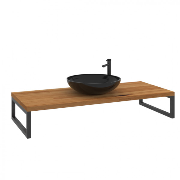 Консоль под раковину Orka Kestel 1200x500x210 дуб (3001043)