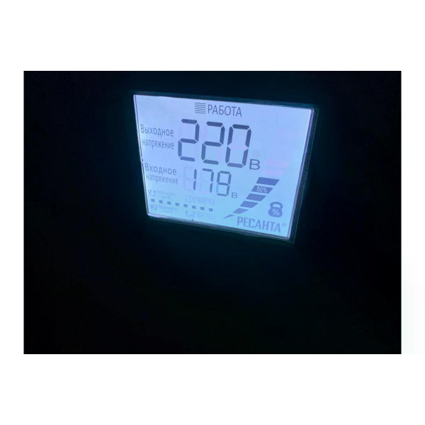 Стабилизатор напряжения Ресанта АСН-10000/1-Ц (63/6/8)