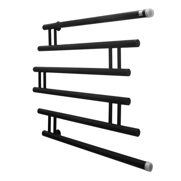 Полотенцесушитель водяной Energy Modern 600x700 черный матовый