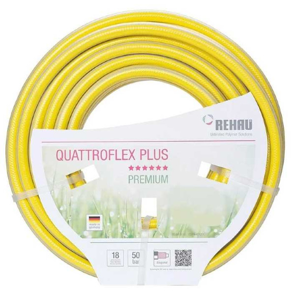 Шланг армированный Rehau Quattroflex Plus 3/4" (19 мм.) 1 метр