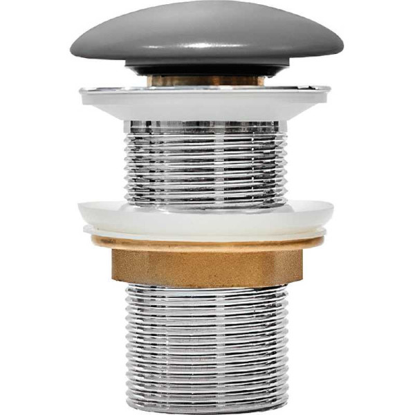 Донный клапан Iddis Optima home серый (OPHGM00i88) Донный клапан Iddis Optima home серый (OPHGM00i88)