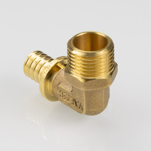 Соединение угловое 20х3/4"Н Valtec PE-Xa VTm.453.G (латунь) VTm.453.G.002005