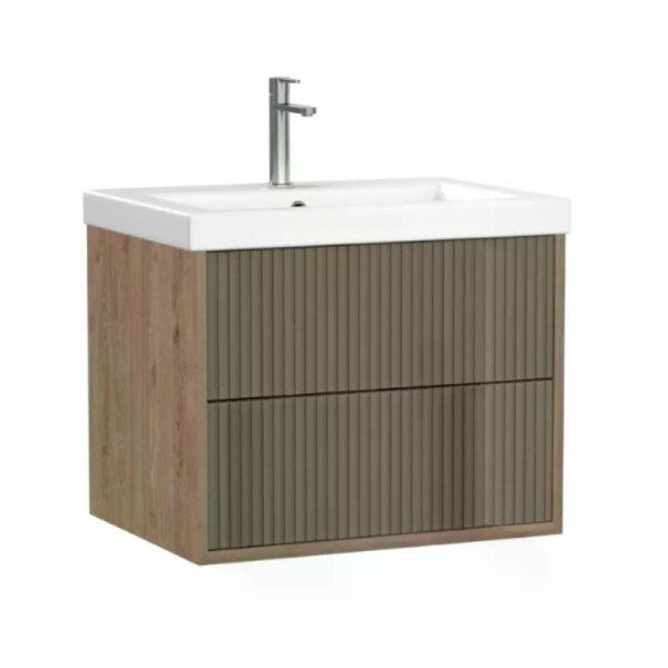 Тумба подвесная Cersanit Classic Ribble 60 для Como 60 коричневая (69279)