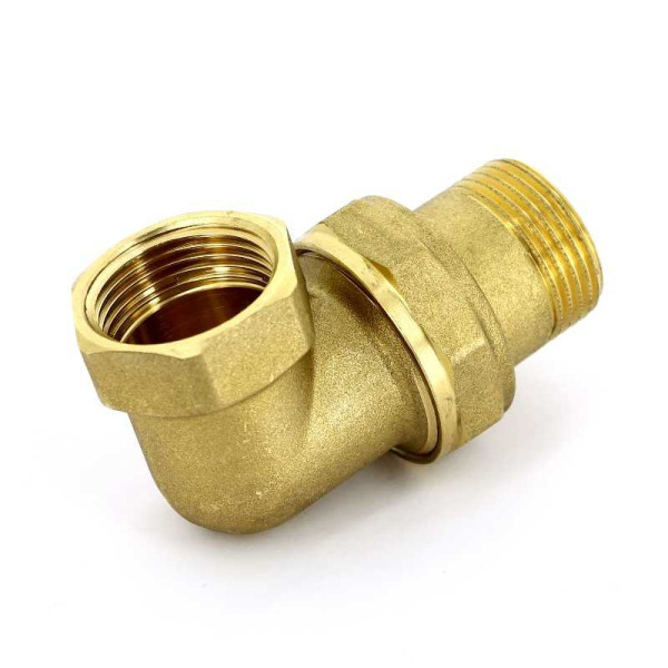 Сгон угловой Itap 1" ВН (латунь, с плоской прокладкой) (1520100)