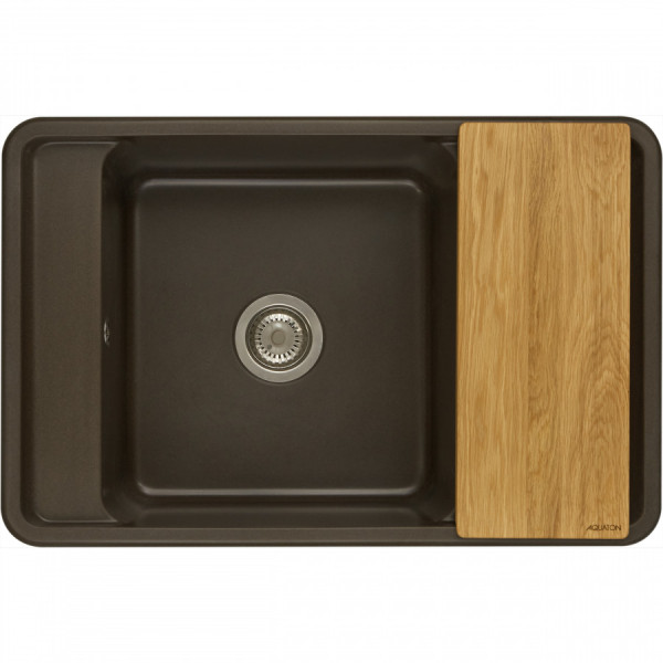 Мойка для кухни врезная Aquaton Беллис 510x780x250 кофе (1.A725.0.32B.S28.0) Мойка для кухни врезная Aquaton Беллис 510x780x250 кофе (1.A725.0.32B.S28.0)