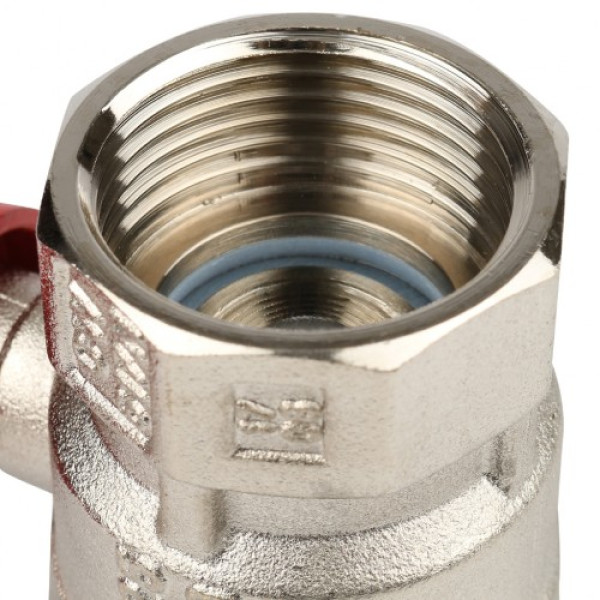 Кран 1" ВВ шаровый Stout стандартнопроходной (чёрная ручка) SVB-0011-000025 Кран 1" ВВ шаровый Stout стандартнопроходной (чёрная ручка) SVB-0011-000025