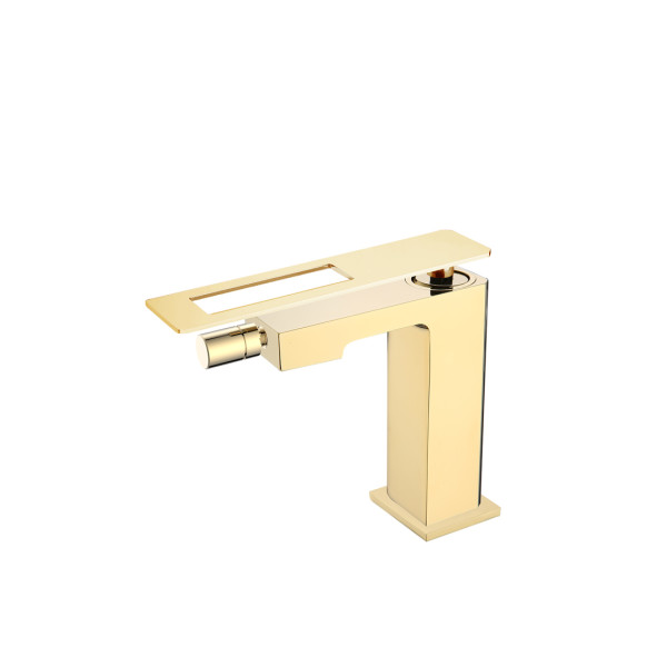 Смеситель для биде Boheme Q золотой (146-GG) Смеситель для биде Boheme Q золотой (146-GG)