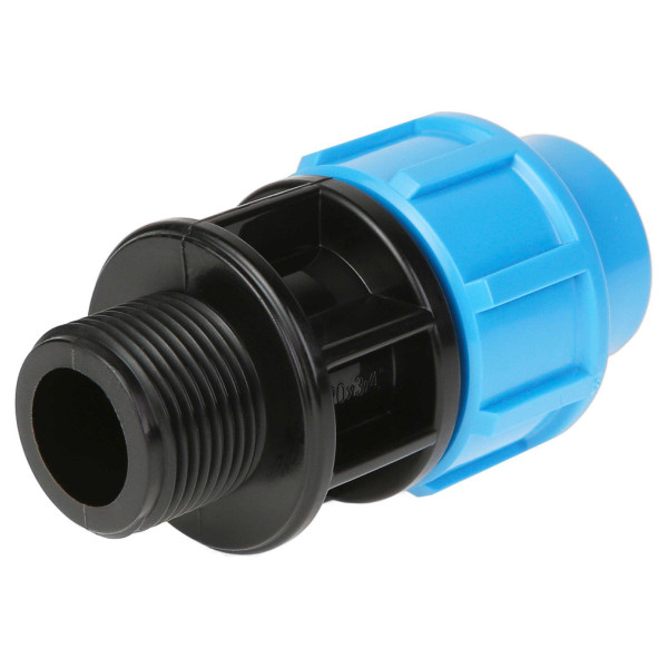 Соединение прямое 20*3/4"Н Джилекс (для п/э трубы, PP) (9119) Соединение прямое 20*3/4"Н Джилекс (для п/э трубы, PP) (9119)