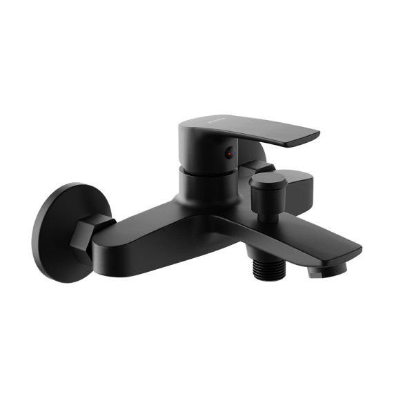 Смеситель для ванны и душа Damixa Eclipse 2.0 черный (481000300) Смеситель для ванны и душа Damixa Eclipse 2.0 черный (481000300)