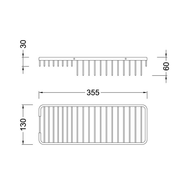 Полка Timo Nelson 150079/00 chrome (150079/00)