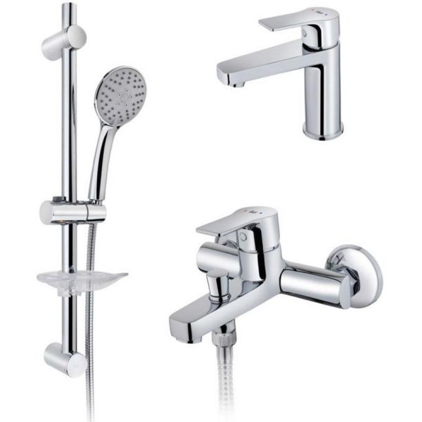 Смеситель для ванны и душа Teka Manacor с душевым набором 847101210