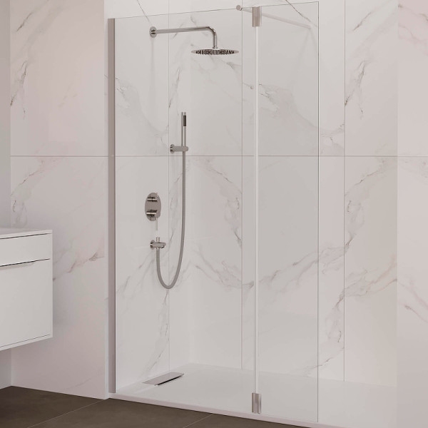 Душевая перегородка RGW Z-071 30x195 стекло прозрачное, профиль хром (352207103-11)