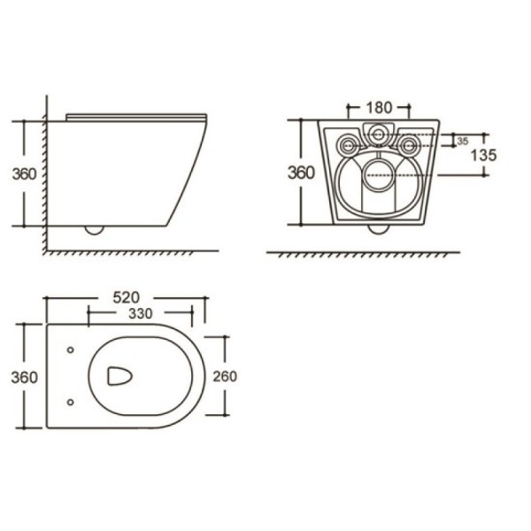 Унитаз подвесной Aquanet Atago 3.0 W T с сиденьем с soft-close белый (347999) Унитаз подвесной Aquanet Atago 3.0 W T с сиденьем с soft-close белый (347999)