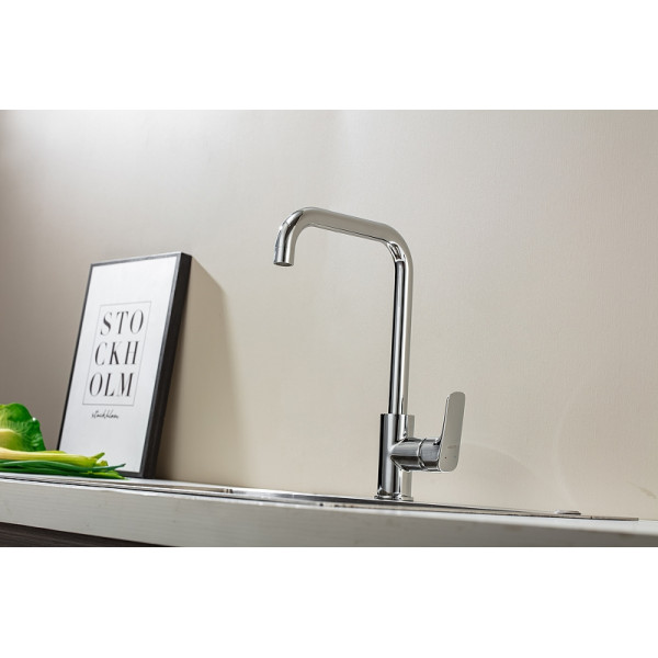Смеситель для кухни Aquatek Вега хром (AQ1081CR)
