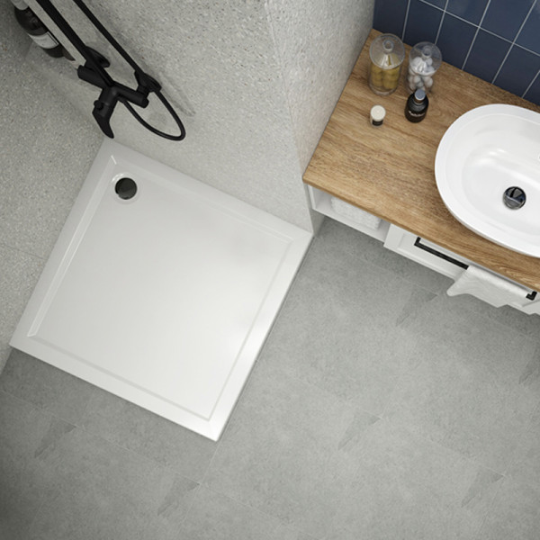 Душевой поддон Melodia Eletto 90х90х13 белый, слив 90 мм (MTYET9090) Душевой поддон Melodia Eletto 90х90х13 белый, слив 90 мм (MTYET9090)