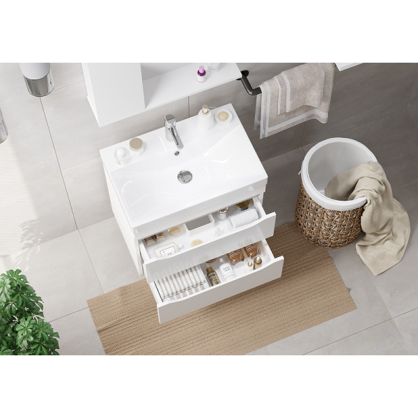 Тумба подвесная Volna Lake 597x510 белая (tpLAKE60.2Y-01) Тумба подвесная Volna Lake 597x510 белая (tpLAKE60.2Y-01)