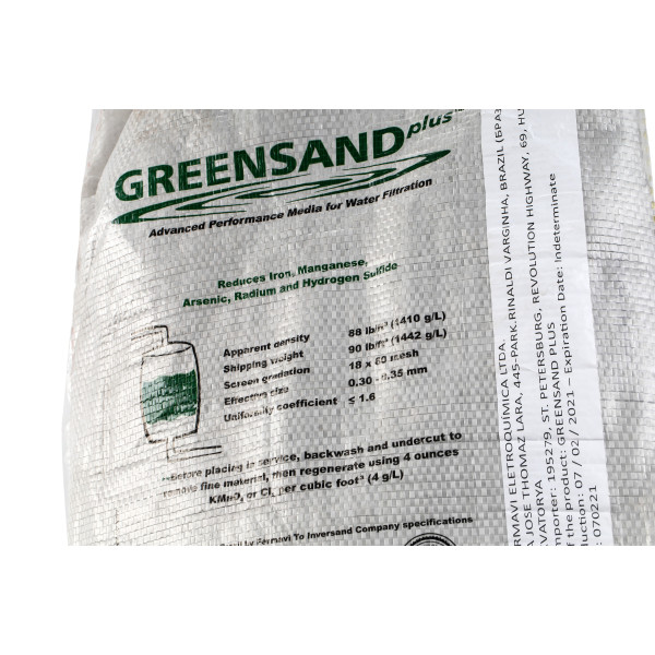 Загрузка каталитическая фильтрующая Greensand Plus (20 кг.) (40062)