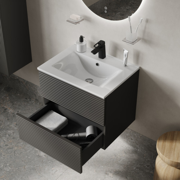 Тумба подвесная Iddis 60x45,2 Bild темно-серый (BIL60G0i95) Тумба подвесная Iddis 60x45,2 Bild темно-серый (BIL60G0i95)