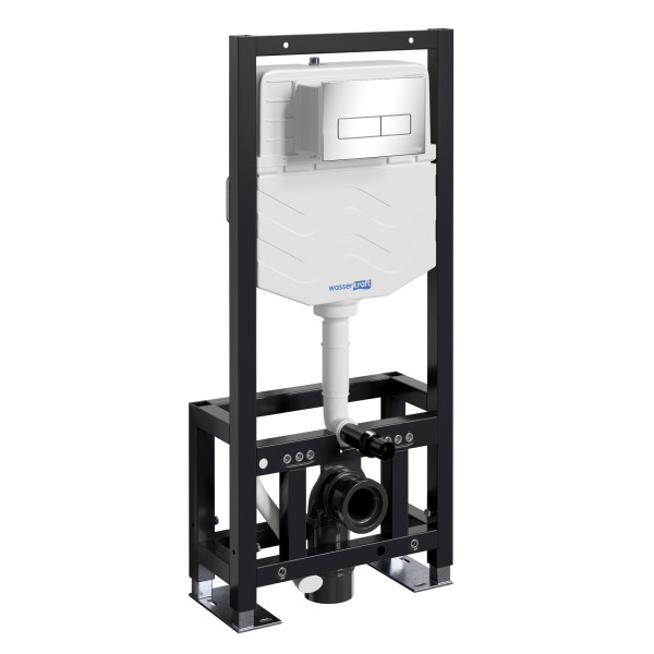 Инсталляция для унитаза WasserKRAFT Dill с клавишей смыва хром (61TLT.010.ME.CH03)