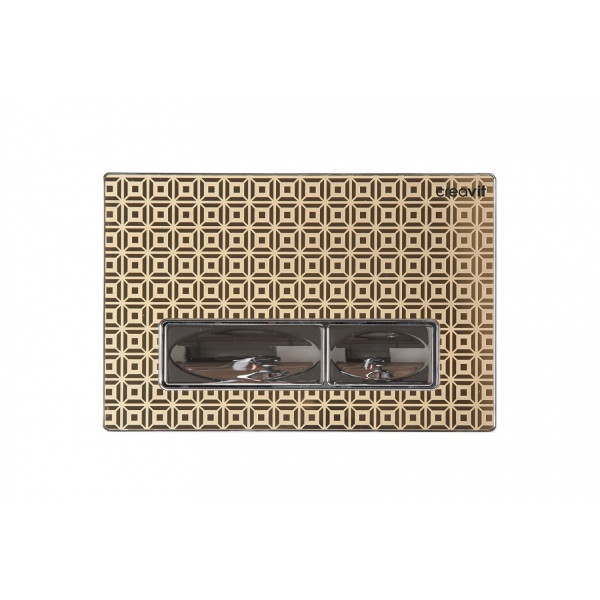 Клавиша смывная Creavit золотой (GP4009.34) Клавиша смывная Creavit золотой (GP4009.34)