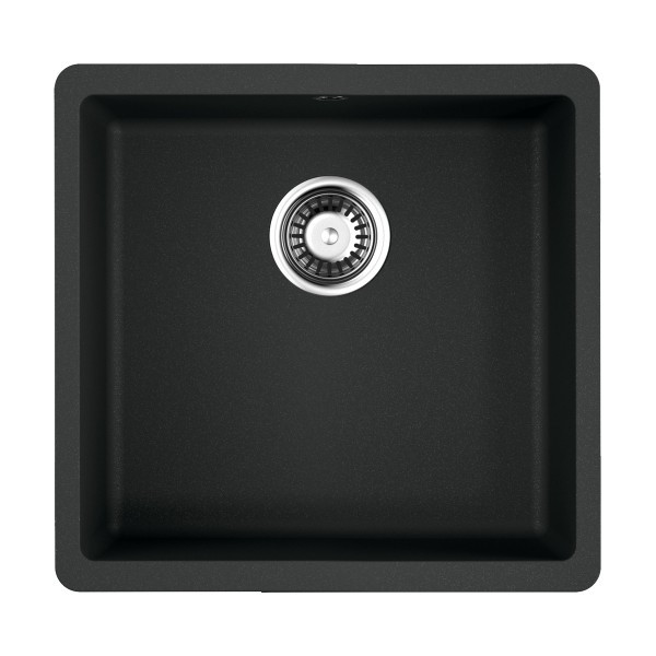 Мойка для кухни врезная Omoikiri Kata 44-U-BL 440х420 черный (4993403) Мойка для кухни врезная Omoikiri Kata 44-U-BL 440х420 черный (4993403)
