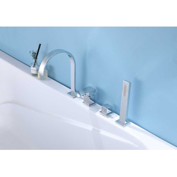 Смеситель на борт ванны Abber Wasserfall хром (AF8613) Смеситель на борт ванны Abber Wasserfall хром (AF8613)