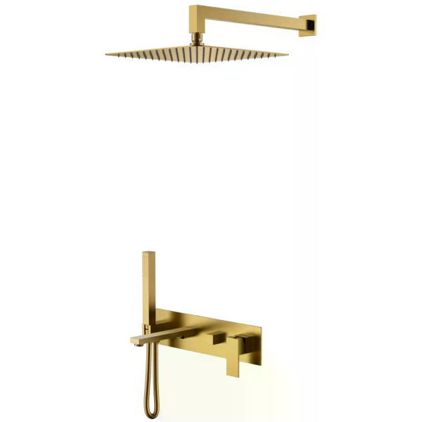 Душевая система Boheme Qubic BR (бронза) (474-BR)