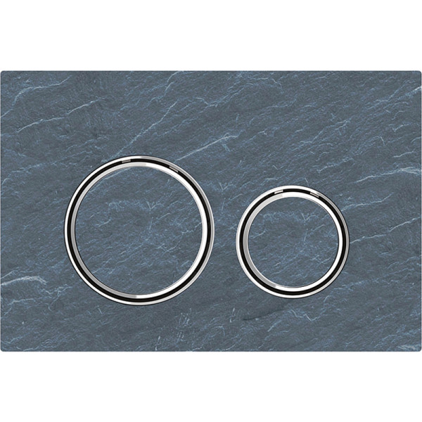 Смывная клавиша Geberit Sigma 21 плитка Mustang, глянцевый хром (115.884.JM.1)