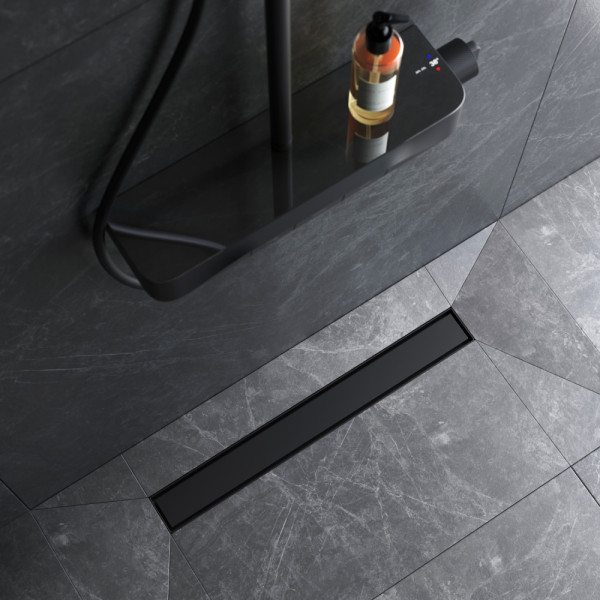Душевой лоток AM.PM MasterFlow линейный универс затвор Tile 60 см черн мат (W01SC-U11-060-04BM)