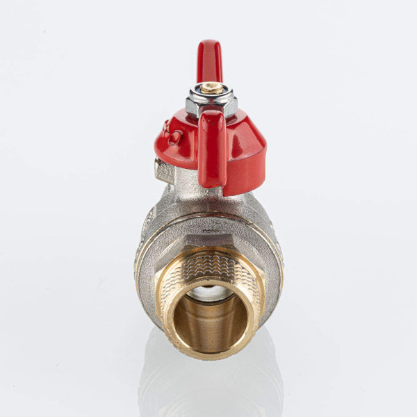 Кран 1/2" НН шаровый Valtec Base-ГОСТ (красная бабочка) VT.219S.N.04 Кран 1/2" НН шаровый Valtec Base-ГОСТ (красная бабочка) VT.219S.N.04