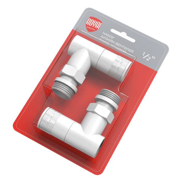 Комплект дизайн-вентилей Royal Thermo PIANO 1/2" угловой (белый) (RTE 56.0012) Комплект дизайн-вентилей Royal Thermo PIANO 1/2" угловой (белый) (RTE 56.0012)