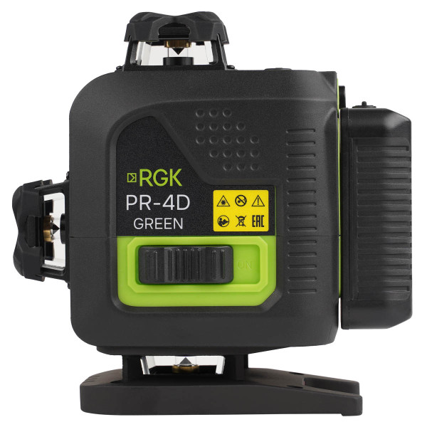 Уровень лазерный RGK PR-4D Green с зеленым лучом (756839) Уровень лазерный RGK PR-4D Green с зеленым лучом (756839)