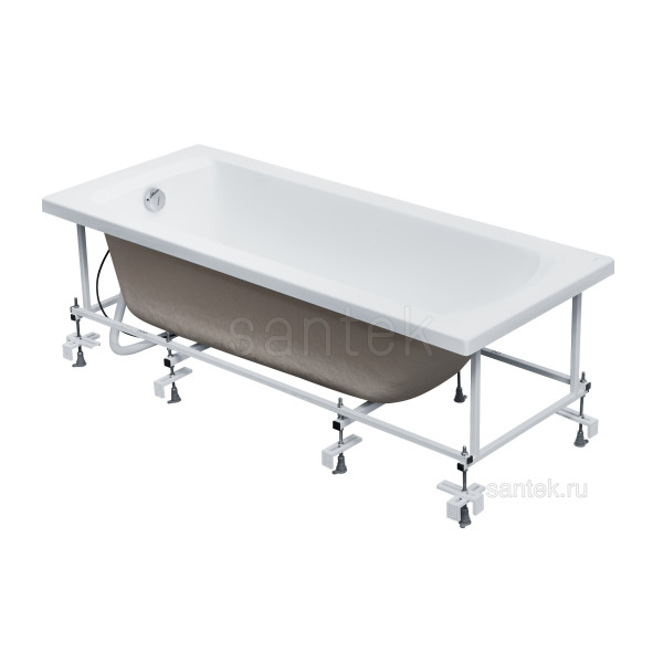 Каркас для ванны Santek Монако XL 160*75 c слив-переливом 1WH112422