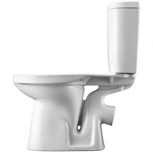 Унитаз-компакт Santek Анимо арматура эконом: 1-реж. с сиденьем полипропилен белый (1WH110032)