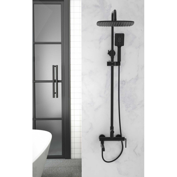 Душевая система BelBagno Acqua (ACQUA-VSCM-NERO)