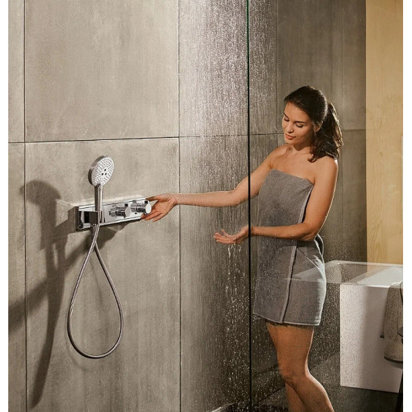 Смеситель для душа Hansgrohe RainSelect с термостатом хром (15355400)
