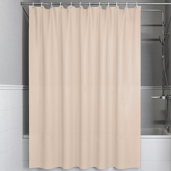 Шторка для ванн текстильная Iddis Promo 180x200 бежевая (P01PE18i11)