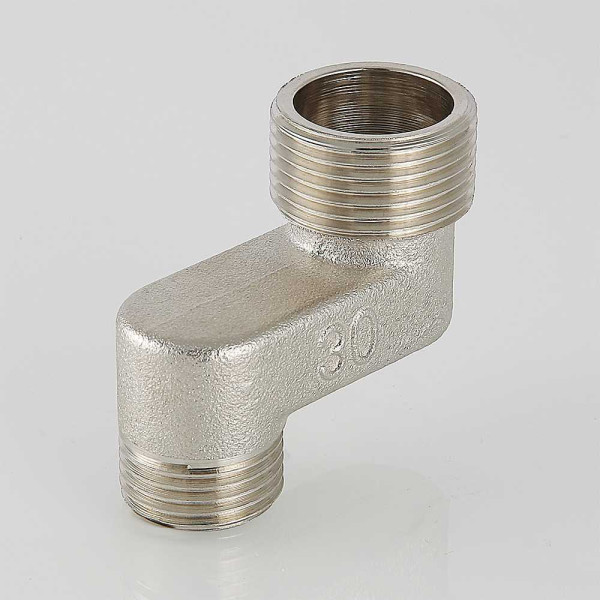 Удлинитель эксцентрический 1/2"х3/4"х30 мм. НН Valtec (никель) (VTr.095.N.0504030) Удлинитель эксцентрический 1/2"х3/4"х30 мм. НН Valtec (никель) (VTr.095.N.0504030)