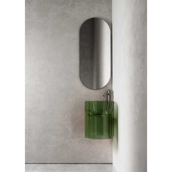 Раковина подвесная Abber Kristall зеленая (AT2705Emerald) Раковина подвесная Abber Kristall зеленая (AT2705Emerald)