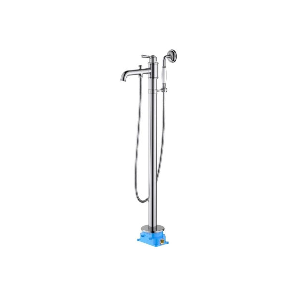 Смеситель напольный Aquatek Классик хром (AQ1545CR) Смеситель напольный Aquatek Классик хром (AQ1545CR)