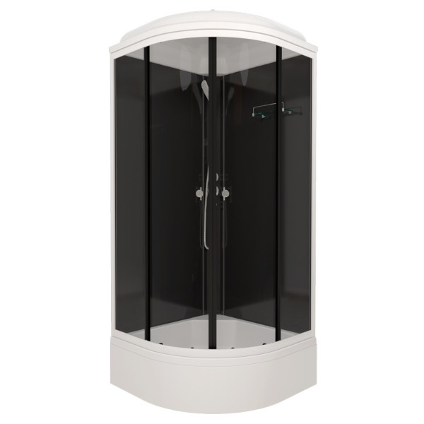 Душевая кабинаTriton Топ 88x88 стекло прозрачное, профиль белый (DK367)