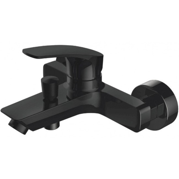 Смеситель для ванны и душа Aquanet Static черный матовый (AF330-20B)