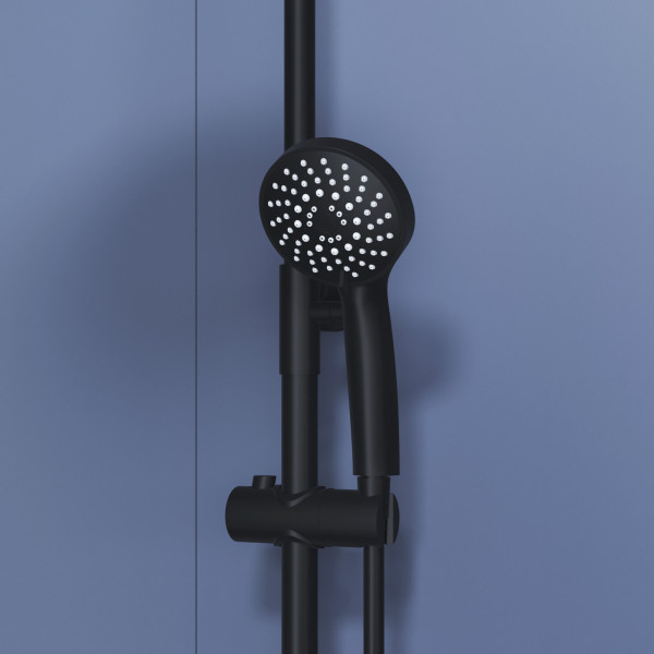 Душевая система RGW Shower Panels черный (59140126-04) Душевая система RGW Shower Panels черный (59140126-04)