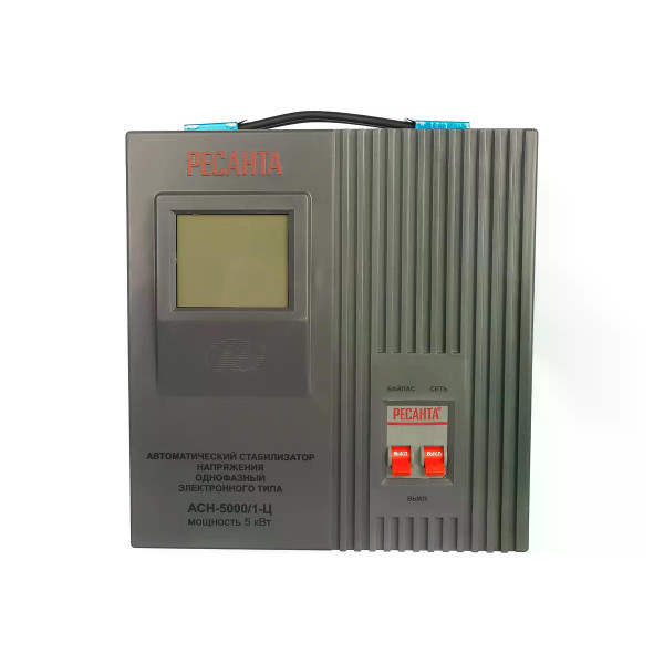 Стабилизатор напряжения Ресанта АСН-5000/1-Ц (63/6/6)
