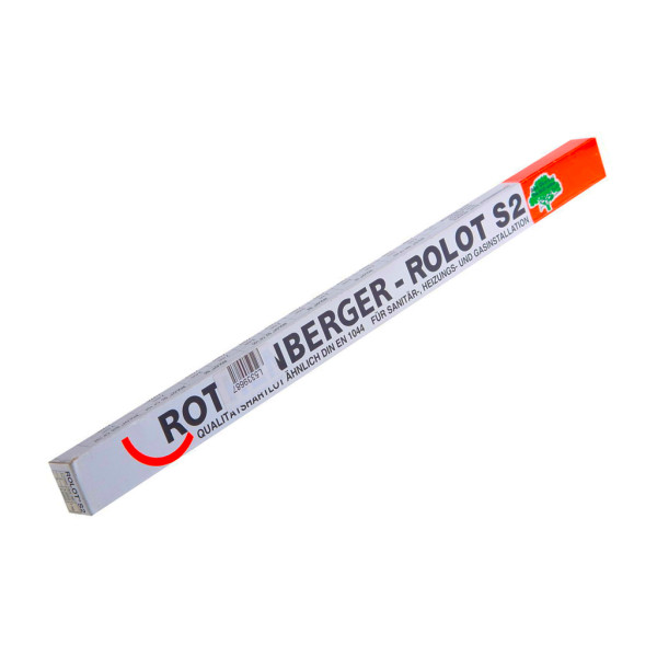 Твердый припой Rothenberger ROLOT S 2 СР105 2 мм (40202) Твердый припой Rothenberger ROLOT S 2 СР105 2 мм (40202)