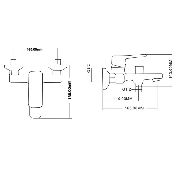 Смеситель для ванны и душа Melodia Etude хром (MDV30040) Смеситель для ванны и душа Melodia Etude хром (MDV30040)