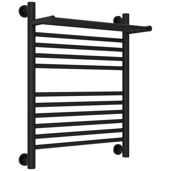 Полотенцесушитель водяной Сунержа Богема 1 П + Да 600x500 матовый черный (31-0223-6050)